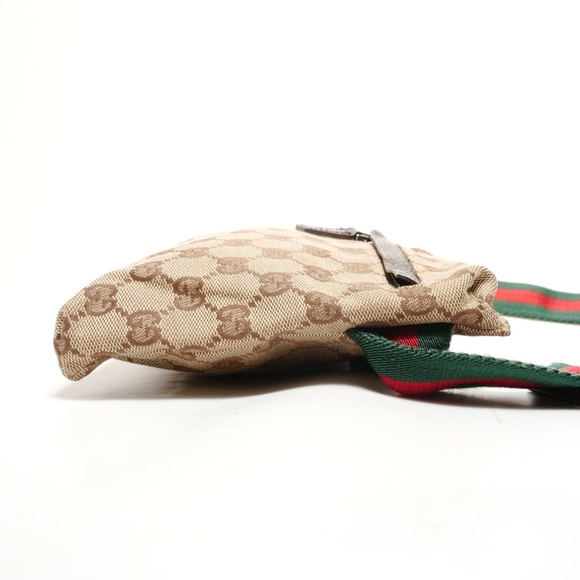 GUCCI Cream Canvas Shoulder Bag - Picture 4 of 13